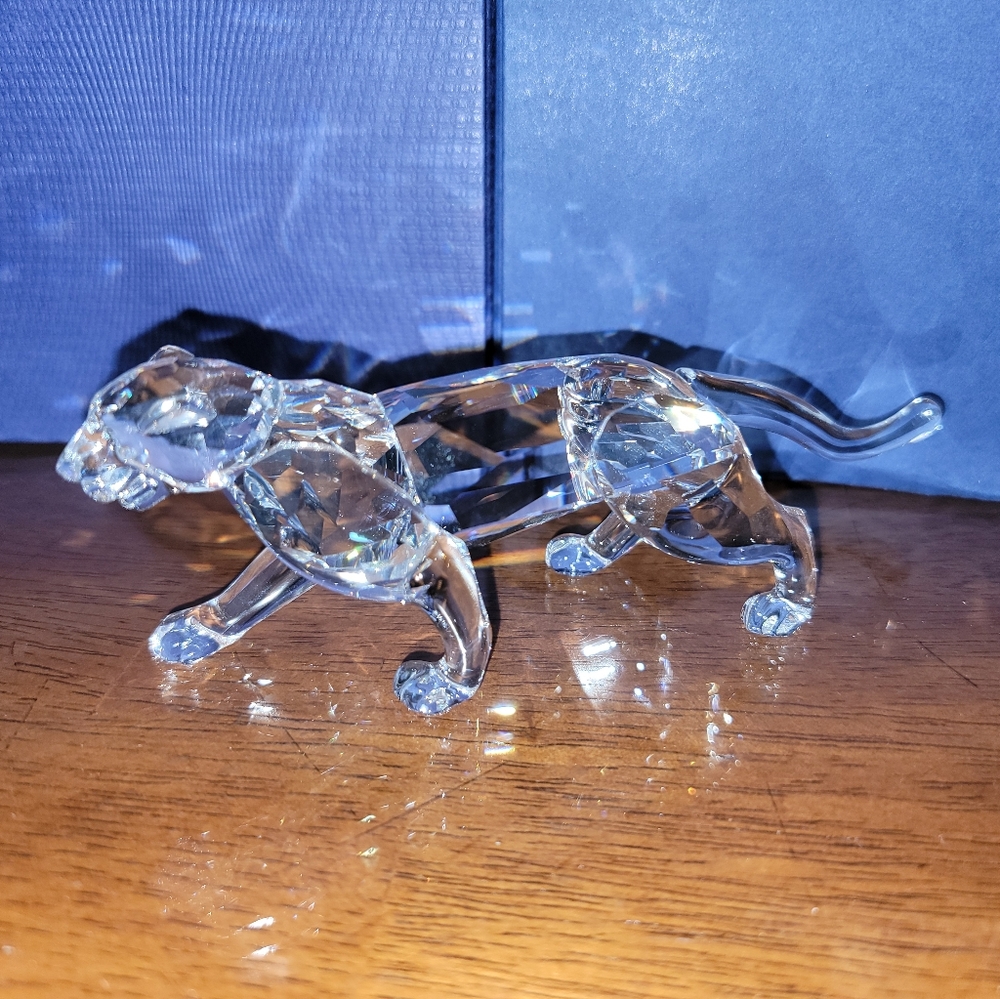 Swarovski Figurines Jungle Cat Lot - Picture 3 of 4